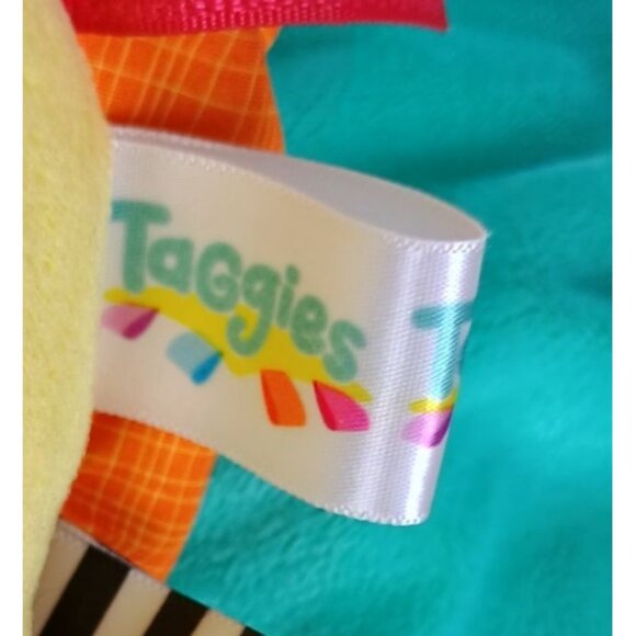 Bright Starts Cuddle Blankie Lion Taggies Lovey Security‎ Blanket 14 x 14 - Picture 6 of 7